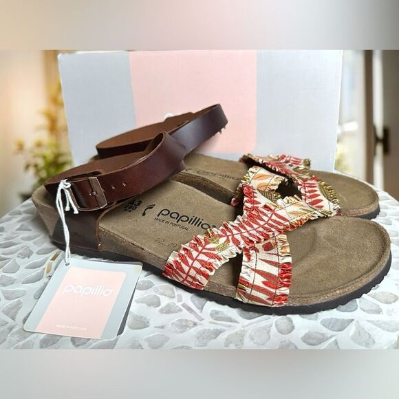 NIB Birkenstock Papillio by Birkenstock Lola Wedge Sandal - Picture 3 of 16